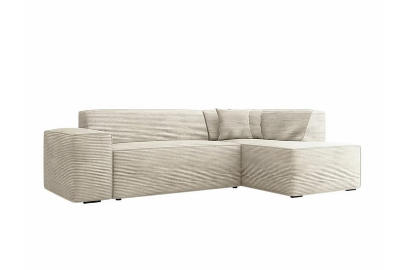 Kintore 3-seters Hjørnesofa - Beige - Møbler - Sofaer - Hjørnesofa