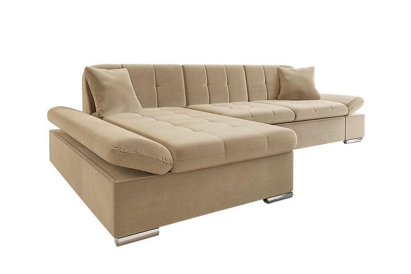 Kintore 3-seters Hjørnesofa - Beige - Møbler - Sofaer - Hjørnesofa