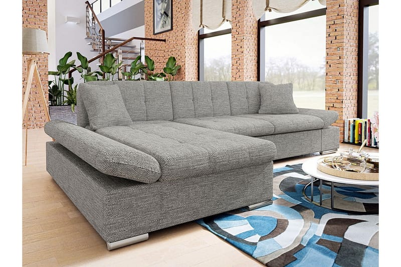 Kintore 3-sits Hörnsoffa Dark grey - Møbler - Sofaer - Hjørnesofa
