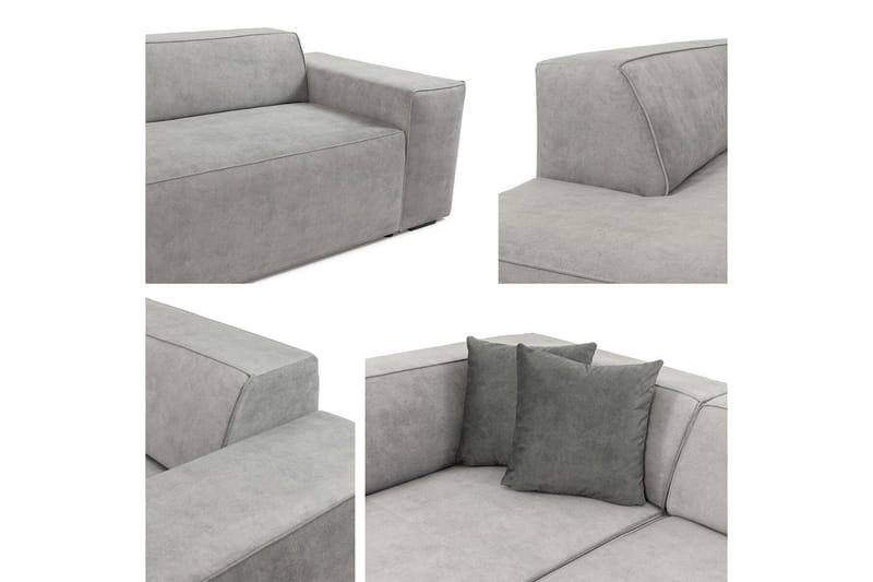 Kintore 4-seters Hjørnesofa - Beige - Hjørnesofa