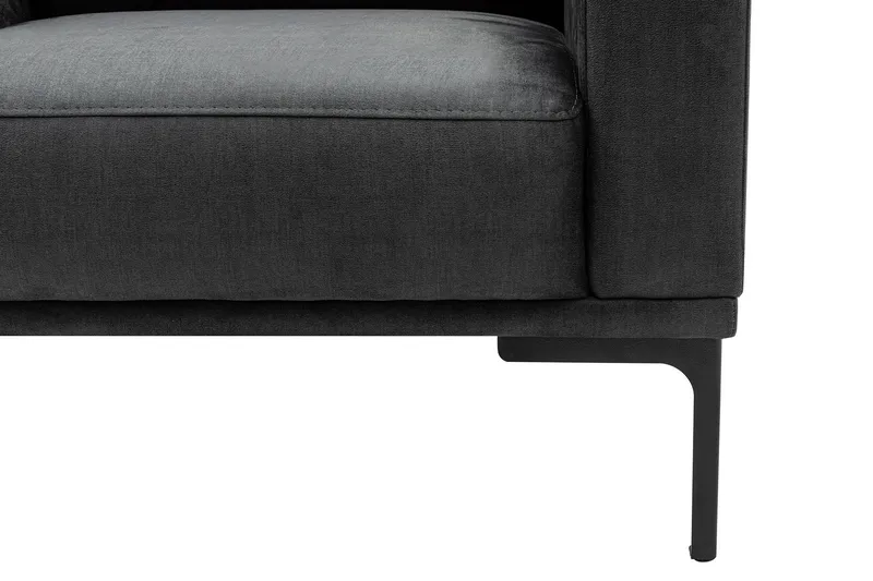 Kitimat Divansofa 3-seters - Antrasitt - Møbler - Sofaer - Sofa med sjeselong - 3 seters sofa med divan