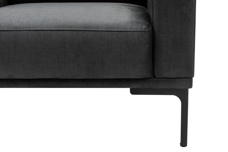 Kitimat Divansofa 3-seters - Antrasitt - Møbler - Sofaer - Sofa med sjeselong - 3 seters sofa med divan