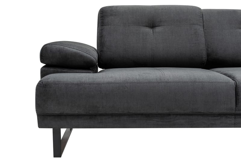Kitimat Divansofa 3-seters - Antrasitt - Møbler - Sofaer - Sofa med sjeselong - 3 seters sofa med divan