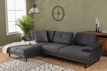 Kitimat Divansofa 3-seters - Antrasitt - Møbler - Sofaer - Hjørnesofa