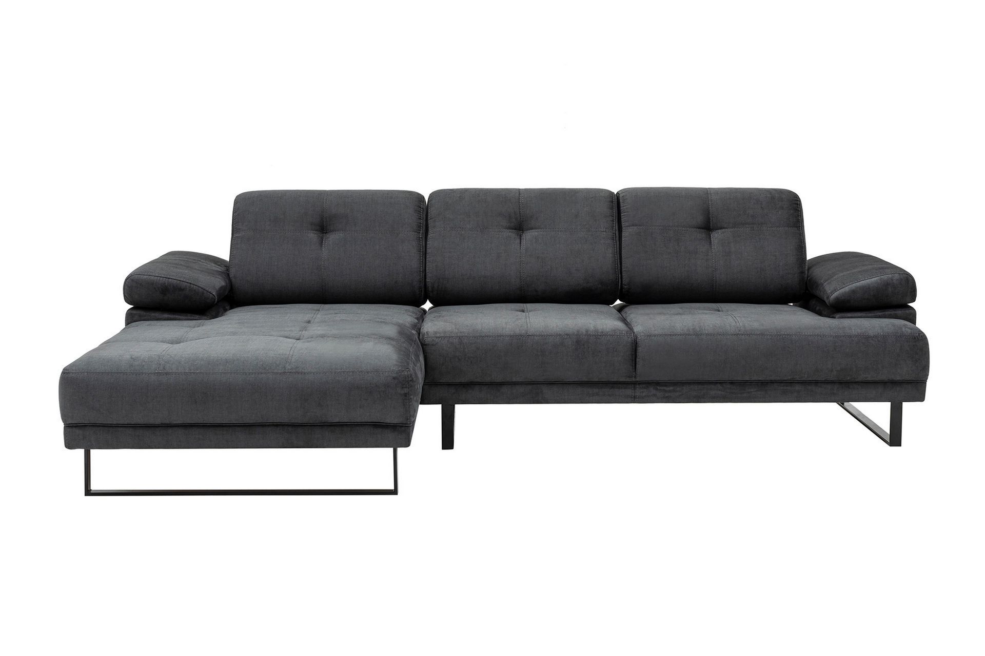 Kitimat Divansofa 3-seters - Antrasitt - Møbler - Sofaer - Hjørnesofa