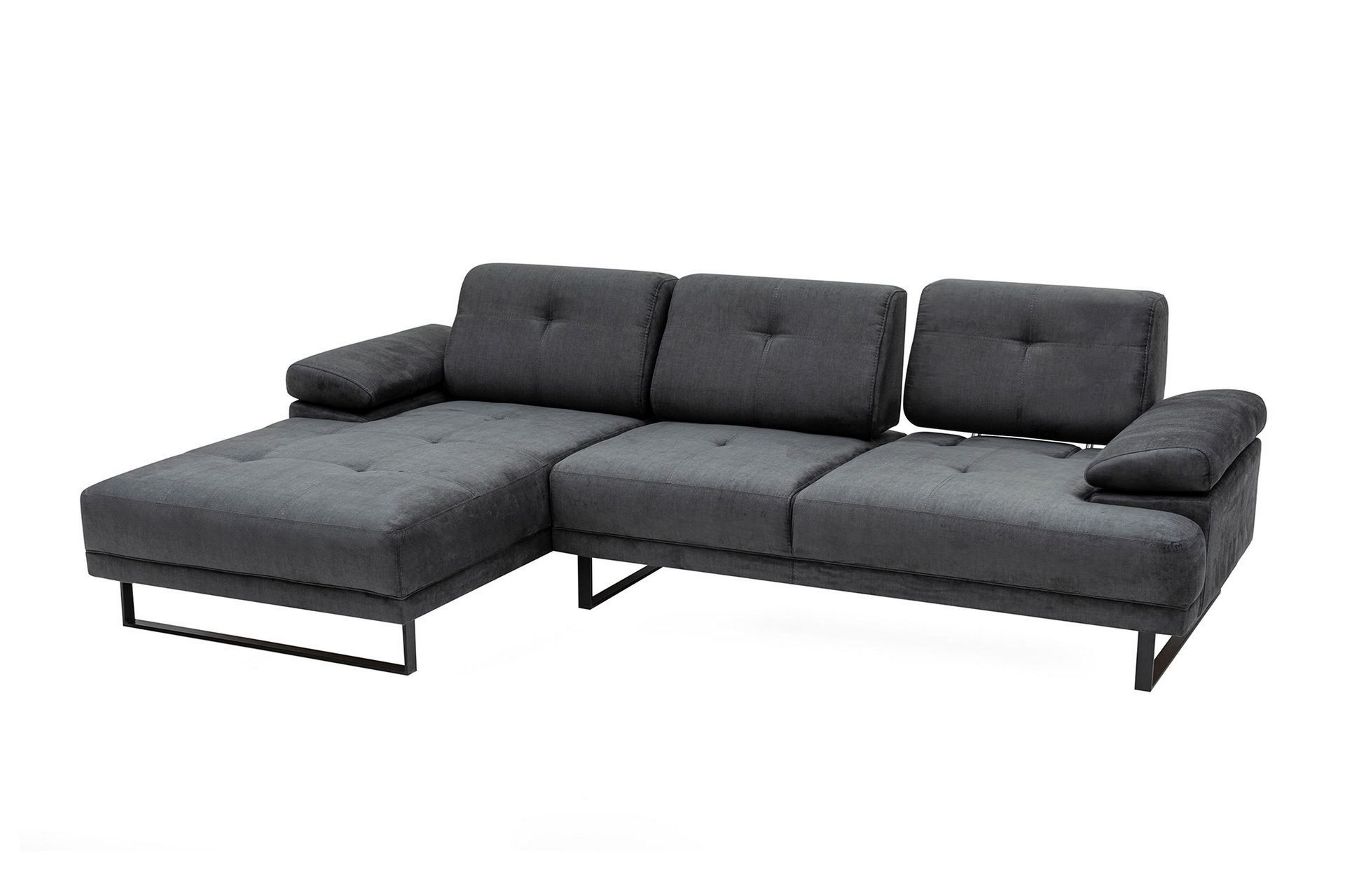 Kitimat Divansofa 3-seters - Antrasitt - Møbler - Sofaer - Hjørnesofa
