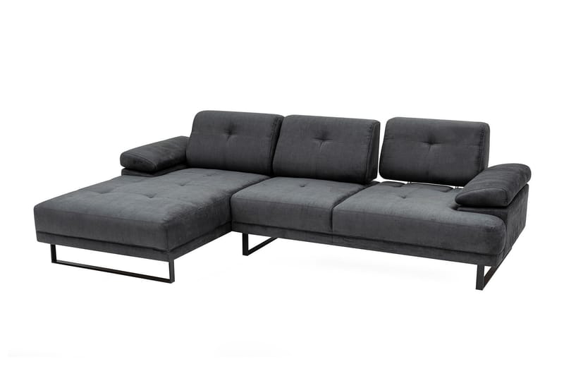 Kitimat Divansofa 3-seters - Antrasitt - Møbler - Sofaer - Hjørnesofa