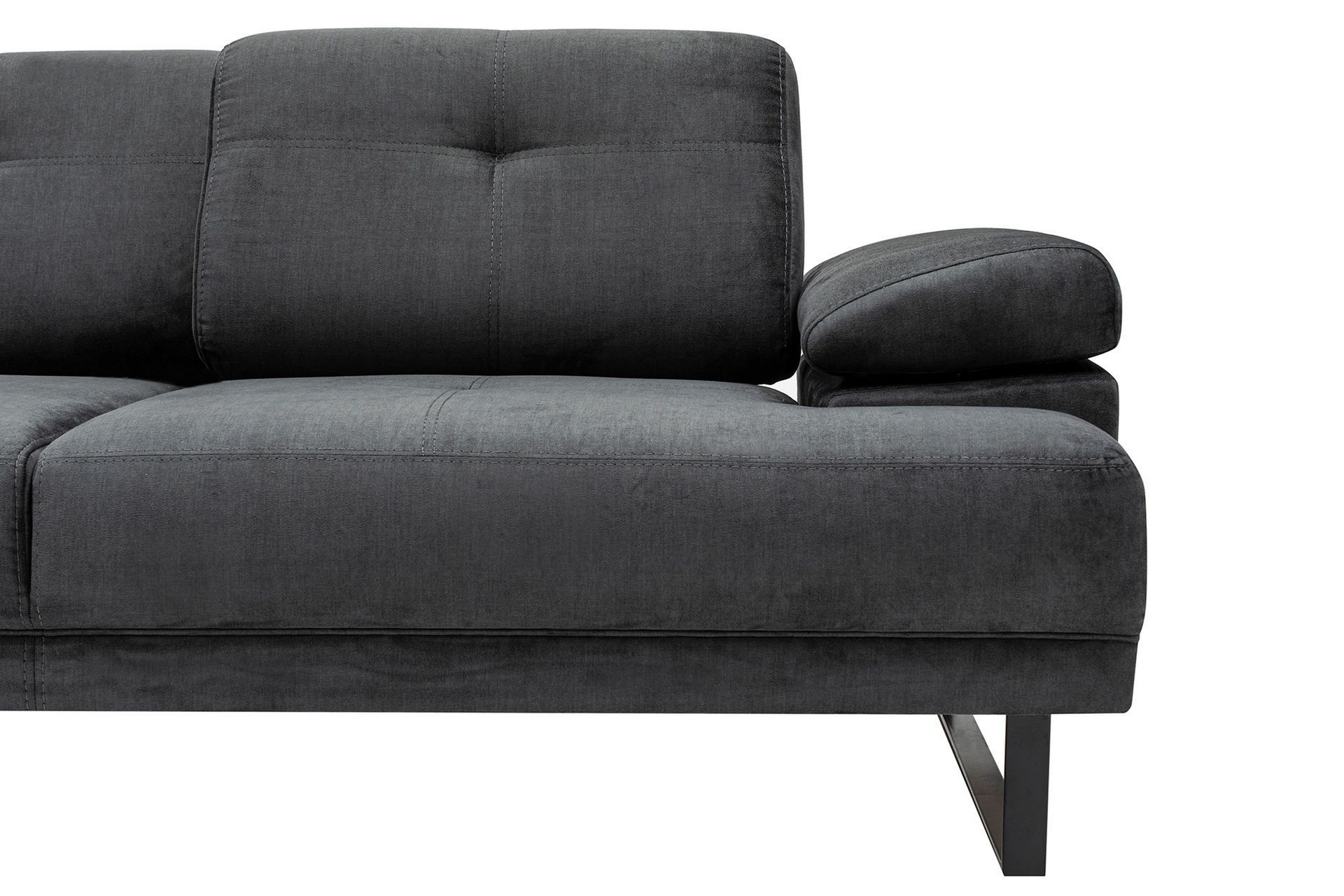 Kitimat Divansofa 3-seters - Antrasitt - Møbler - Sofaer - Hjørnesofa