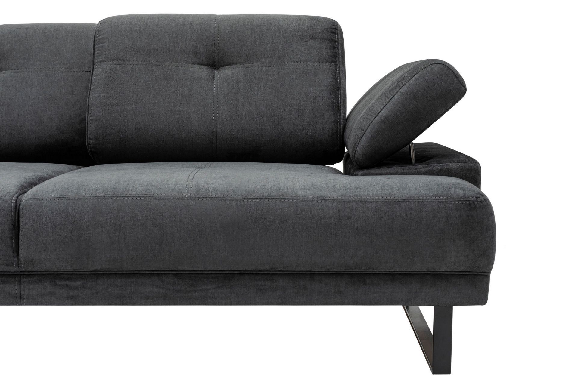 Kitimat Divansofa 3-seters - Antrasitt - Møbler - Sofaer - Hjørnesofa