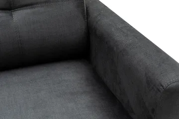 Kitimat Divansofa 3-seters - Antrasitt - Møbler - Sofaer - Sofa med sjeselong - 3 seters sofa med divan