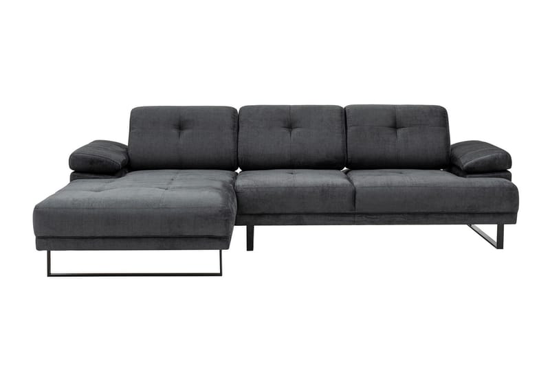 Kitimat Divansofa 3-seters - Antrasitt - Møbler - Sofaer - Sofa med sjeselong - 3 seters sofa med divan