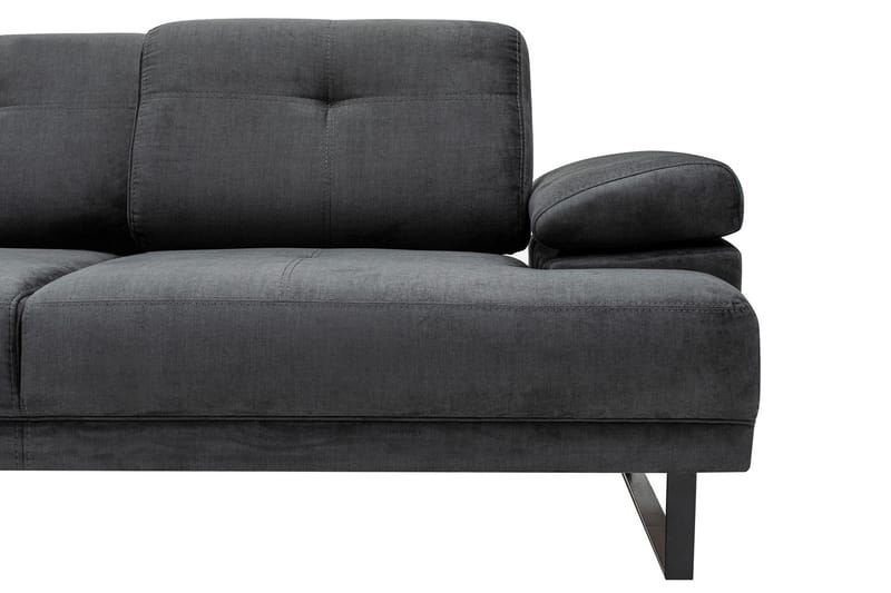Kitimat Divansofa 3-seters - Antrasitt - Møbler - Sofaer - Sofa med sjeselong - 3 seters sofa med divan