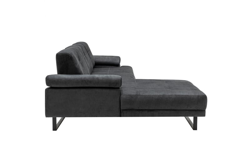 Kitimat Divansofa 3-seters - Antrasitt - Møbler - Sofaer - Sofa med sjeselong - 3 seters sofa med divan