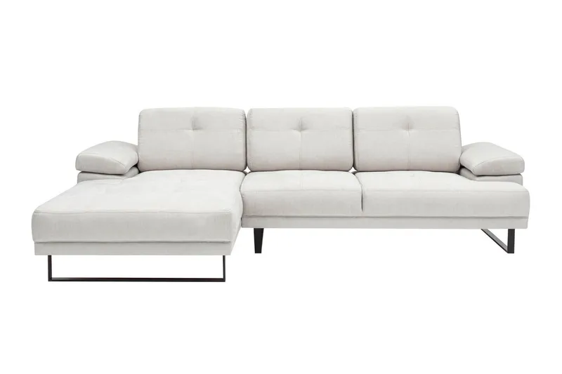 Kitimat Divansofa 3-seters - Beige - Møbler - Sofaer - Sofa med sjeselong - 3 seters sofa med divan
