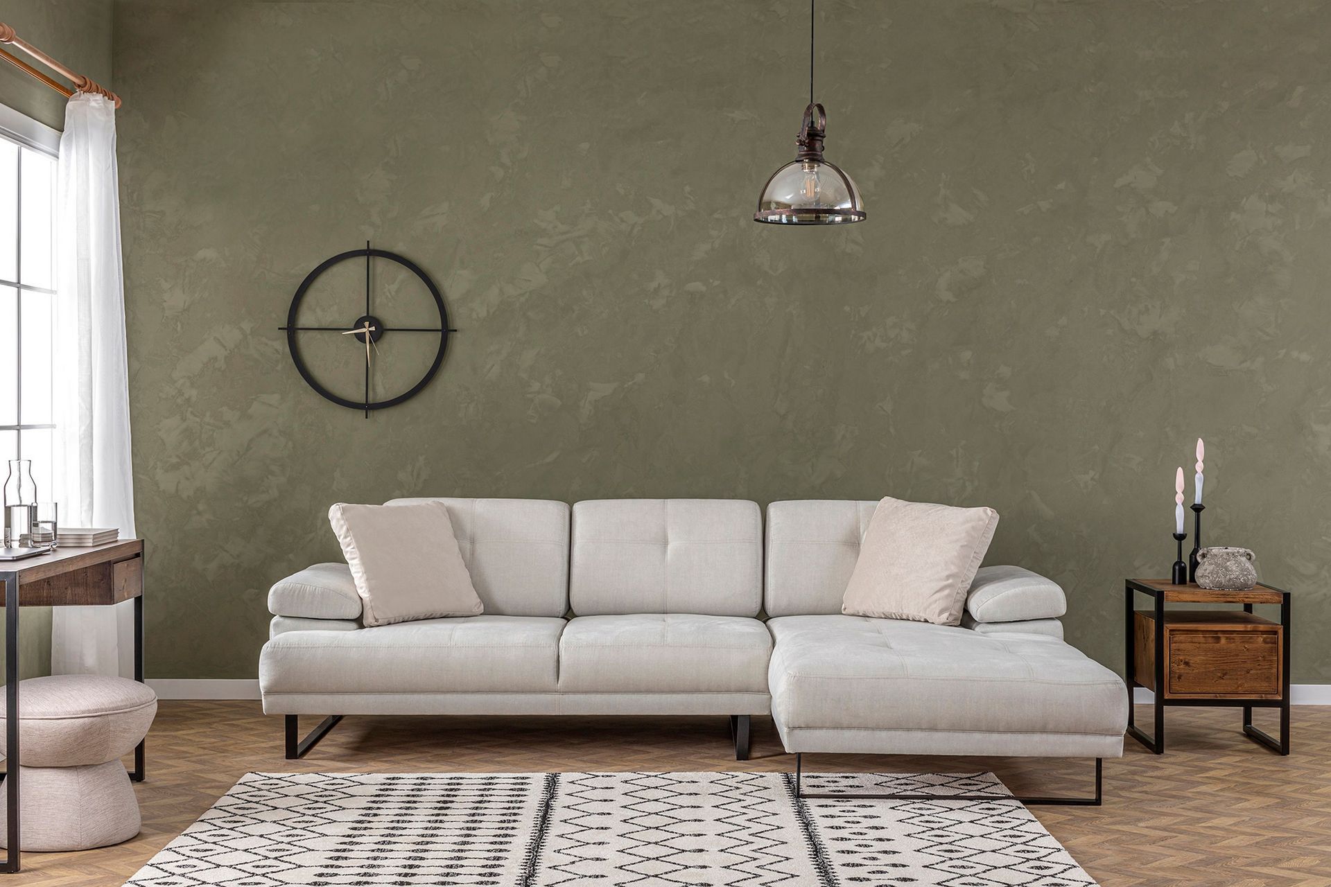 Kitimat Divansofa 3-seters - Beige - Møbler - Sofaer - Hjørnesofa