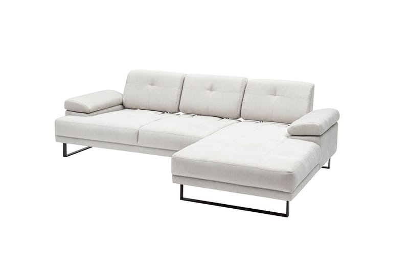 Kitimat Divansofa 3-seters - Beige - Hjørnesofa