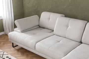 Kitimat Divansofa 3-seters - Beige - Møbler - Sofaer - Sofa med sjeselong - 3 seters sofa med divan
