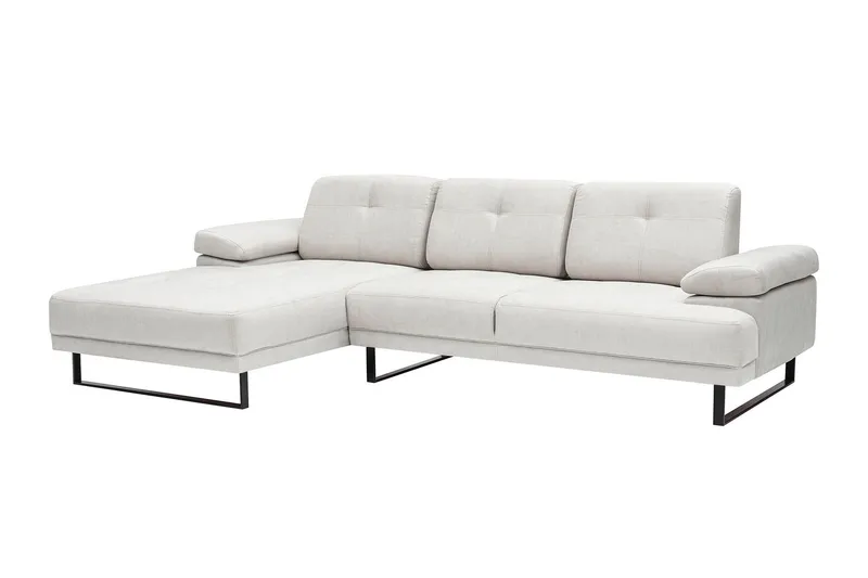 Kitimat Divansofa 3-seters - Beige - Møbler - Sofaer - Sofa med sjeselong - 3 seters sofa med divan