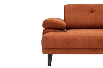 Kitimat Divansofa 3-seters - Oransje - Møbler - Sofaer - Sofa med sjeselong - 3 seters sofa med divan