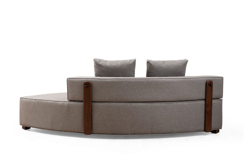 Lasalle Sofa 4-seters - Grå - Hjørnesofa