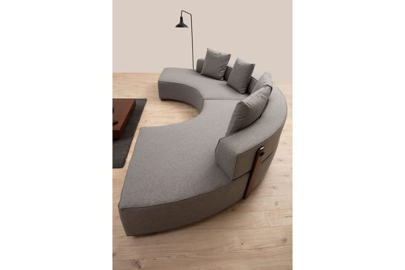 Lasalle Sofa 4-seters - Grå - Møbler - Sofaer - Hjørnesofa