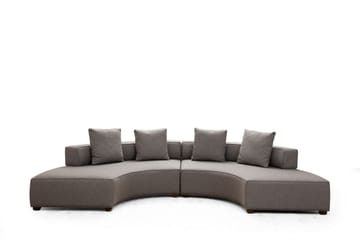 Lasalle Sofa 4-seters - Grå - Møbler - Sofaer - 4 seter sofa