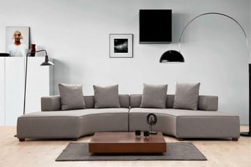Lasalle Sofa 4-seters - Grå - Møbler - Sofaer - 4 seter sofa