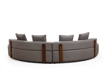 Lasalle Sofa 4-seters - Grå - Møbler - Sofaer - 4 seter sofa