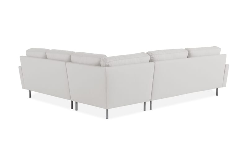 Limuned Hjørnesofa Høyre - Beige/Krom - Møbler - Sofaer - Hjørnesofa