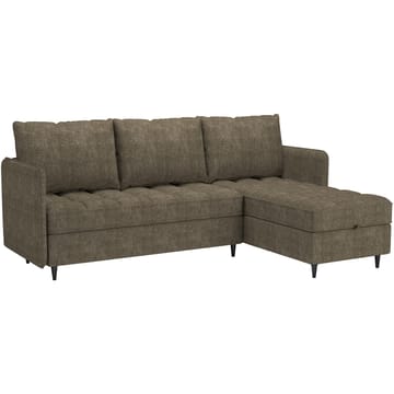 Lindhus Hjørnesofa 3-seter - Brun - Møbler - Sofaer - Sofa med sjeselong