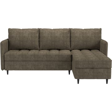 Lindhus Hjørnesofa 3-seter - Brun - Møbler - Sofaer - Sofa med sjeselong