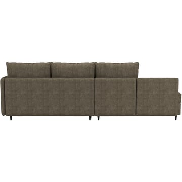 Lindhus Hjørnesofa 3-seter - Brun - Møbler - Sofaer - Sofa med sjeselong