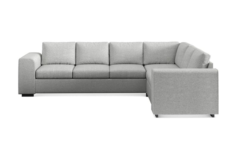 Link 5-seters Vendbar L-formet Hjørnesofa i Stoff - Lys grå - Møbler - Sofaer - Hjørnesofa