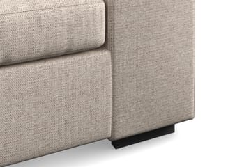 Link 5-seters Vendbar U-formet Hjørnesofa med Divan i Stoff - Beige - Møbler - Sofaer - Hjørnesofa - Hjørnesofa med divan
