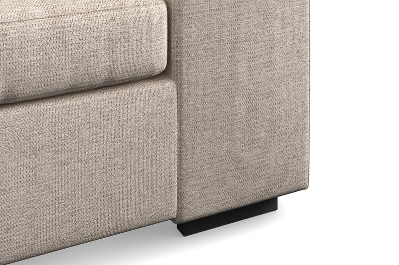 Link 5-seters Vendbar U-formet Hjørnesofa med Divan i Stoff - Beige - Møbler - Sofaer - Hjørnesofa - Hjørnesofa med divan
