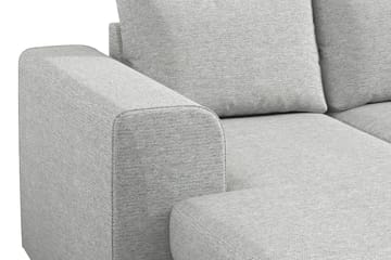 Link 5-seters Vendbar U-formet Hjørnesofa med Divan i Stoff - Lys grå - Møbler - Sofaer - Hjørnesofa - Hjørnesofa med divan