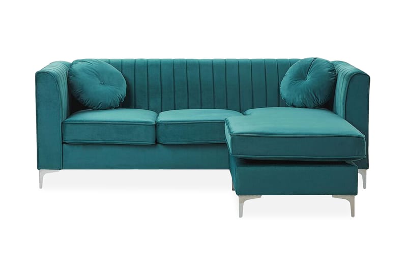 Linneberga Hjørnesofa Venstre - Grønn - Møbler - Sofaer - Hjørnesofa