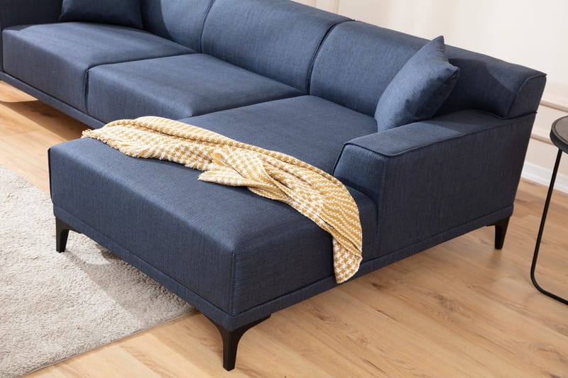 Mississauga Divansofa 3-seters - Blå - Møbler - Sofaer - Hjørnesofa