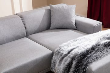 Mississauga Divansofa 3-seters - Grå - Møbler - Sofaer - Hjørnesofa