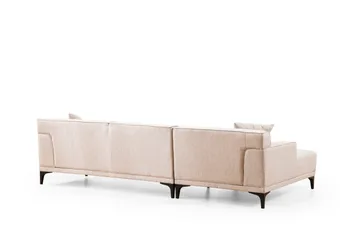 Mississauga Divansofa 3-seters - Hvit - Møbler - Sofaer - Sofa med sjeselong - 3 seters sofa med divan