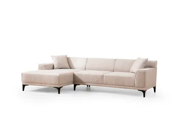 Mississauga Divansofa 3-seters - Hvit - Møbler - Sofaer - Sofa med sjeselong - 3 seters sofa med divan