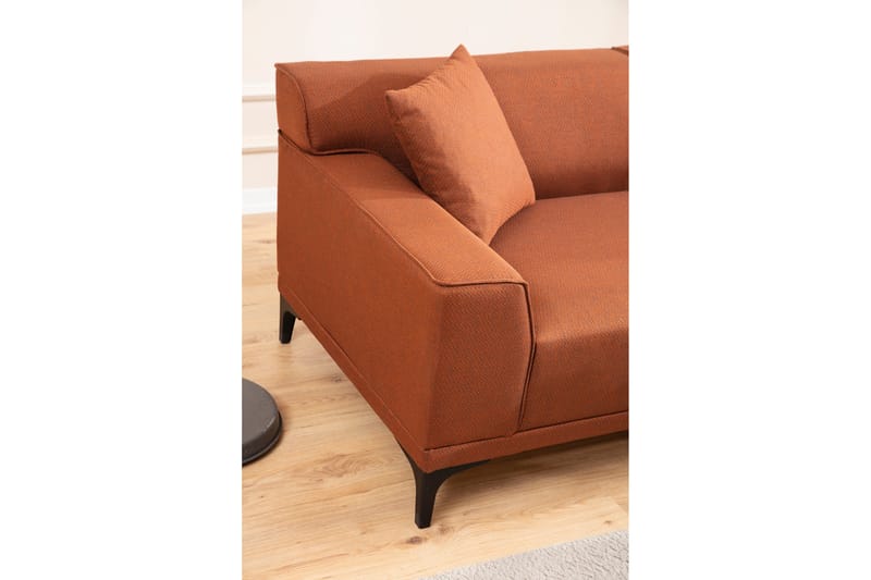 Mississauga Divansofa 3-seters - Oransje - Møbler - Sofaer - Hjørnesofa
