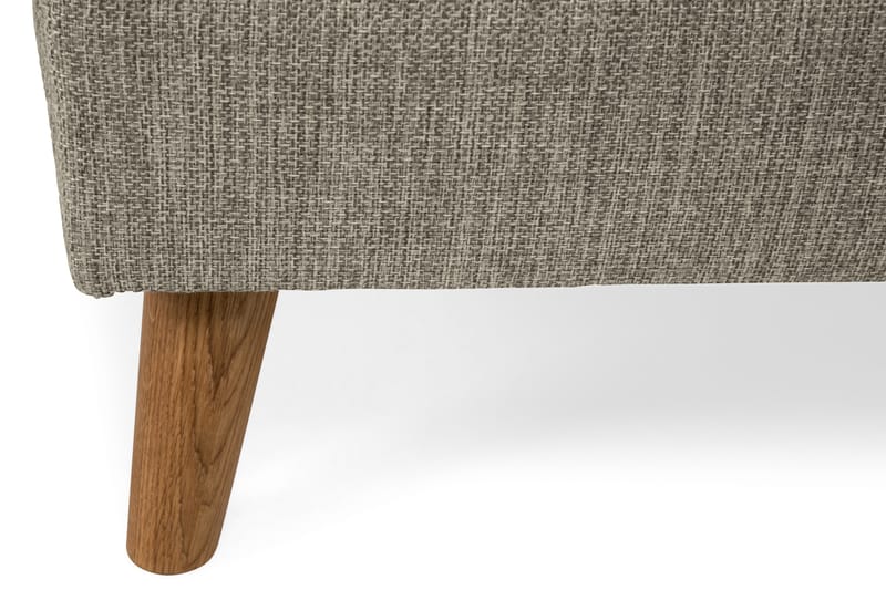 Monroe 5-seters Vendbar U-formet Hjørnesofa med Divan i Stoff - Beige / Grå - Møbler - Sofaer - Hjørnesofa - Hjørnesofa med divan