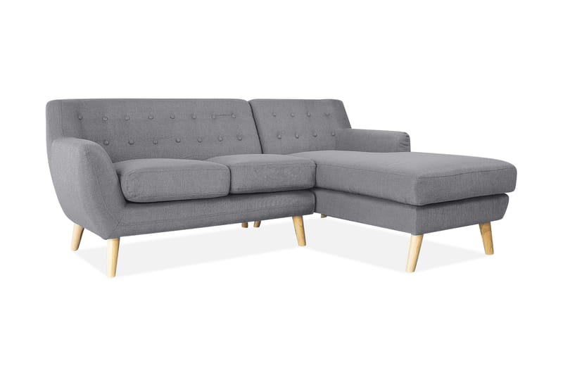 Motala Hjørnesofa 140 cm - Grå - Møbler - Sofaer - Hjørnesofa