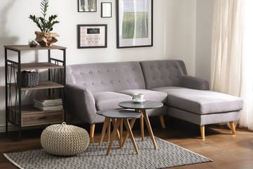 Motala Hjørnesofa 140 cm - Grå - Møbler - Sofaer - Hjørnesofa
