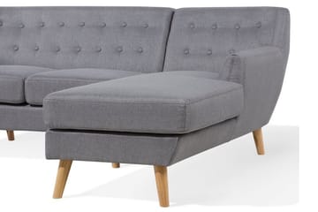Motala Hjørnesofa 140 cm - Grå - Møbler - Sofaer - Hjørnesofa