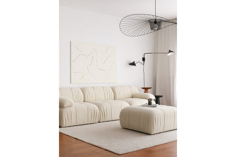 Murum Hjørnesofa 3-seter - Hvit - Møbler - Sofaer - Hjørnesofa