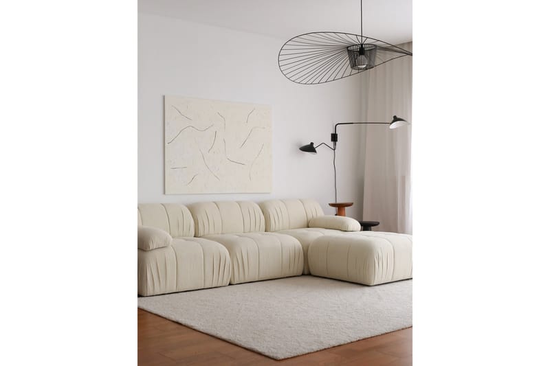 Murum Hjørnesofa 3-seter - Hvit - Møbler - Sofaer - Hjørnesofa