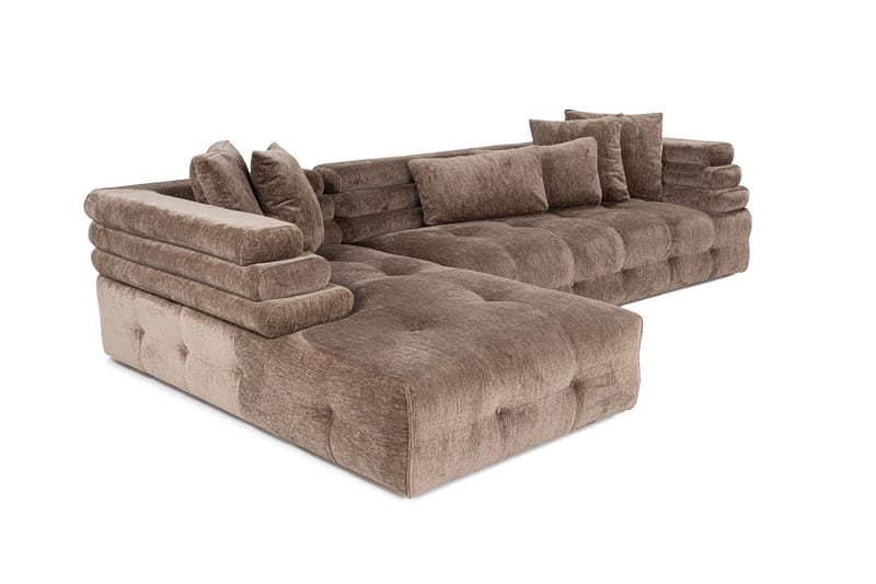 Namarta Hjørnesofa 3-seter - Grå - Møbler - Sofaer - Hjørnesofa