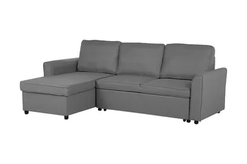 Nesna Hjørnesofa 228 cm - Grå - Møbler - Sofaer - Sovesofaer - Sovesofa divan